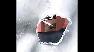 Put up the shutters seal cam of non-professional boy undressing winning shower